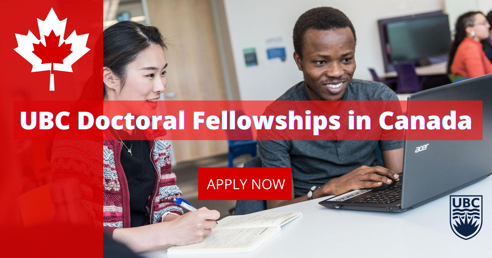 UBC Doctoral Fellowships in Canada 2022 [Study in Canada]