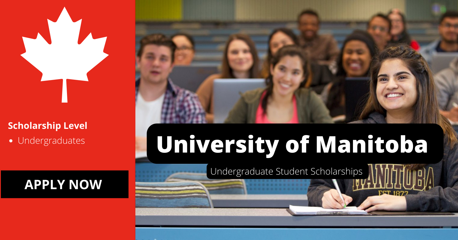 University of Manitoba Undergraduate Student Scholarships