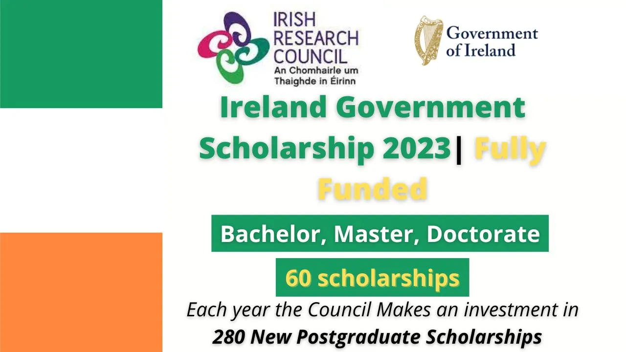 Photo of Government of Ireland Masters and PhD Scholarships for International Students 2023/2024